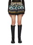 Main View - Click To Enlarge - SACAI - Nordic Print Alpaca Wool Blend Shorts