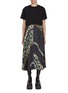 Main View - Click To Enlarge - SACAI - Nordic Print T-Shirt Dress