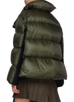 Back View - Click To Enlarge - SACAI - Two-Toned Puffer Jacket