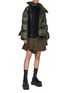 Figure View - Click To Enlarge - SACAI - Two-Toned Puffer Jacket