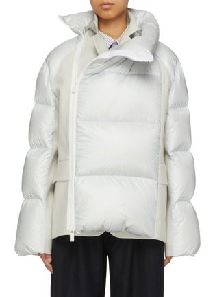 Main View - Click To Enlarge - SACAI - Hybrid Puffer Jacket