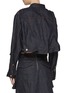 Back View - Click To Enlarge - SACAI - Spliced Dark Wash Denim Jacket