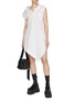 Figure View - Click To Enlarge - SACAI - Asymmetrical Poplin Dress