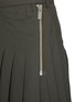  - SACAI - Asymmetrical Hem Pleated Midi Skirt