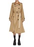 Main View - Click To Enlarge - SACAI - Two-Toned Wool Trench Coat