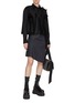 Figure View - Click To Enlarge - SACAI - Long Sleeve Panelled Front Shirt