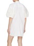 Back View - Click To Enlarge - SACAI - Puff Sleeve Twill Shirt Dress