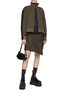 Figure View - Click To Enlarge - SACAI - Stand Collar Technical Jersey Jacket