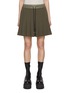 Main View - Click To Enlarge - SACAI - Technical Jersey Mini Shorts