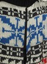  - SACAI - Asymmetrical Hem Nordic Print Panels Top