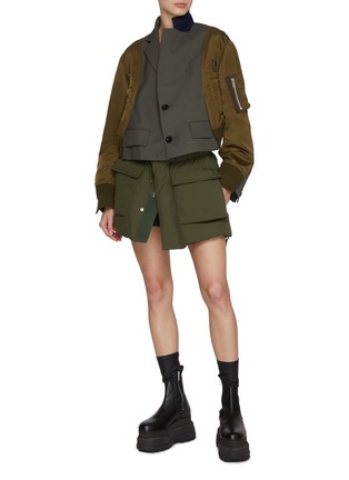 SACAI | Puffer Padded Shorts