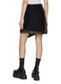 Back View - Click To Enlarge - SACAI - Two-Toned Asymmetrical Wool Skirt