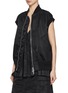 Detail View - Click To Enlarge - SACAI - Cap Sleeves Twill Gilet