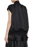 Back View - Click To Enlarge - SACAI - Cap Sleeves Twill Gilet