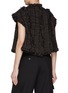 Back View - Click To Enlarge - SACAI - Cap Sleeve Wool Blend Tweed  Jacket