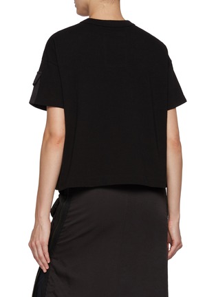 Back View - Click To Enlarge - SACAI - x Spiewak Faux Multi Pocket Cotton T-shirt