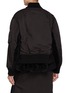 Back View - Click To Enlarge - SACAI - x Spiewak Faux Shearling Lined Patch Bomber Jacket