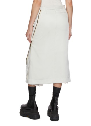 Back View - Click To Enlarge - SACAI - x Spiewak Cargo Midi Skirt