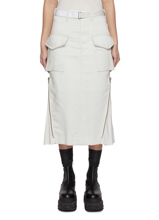 Main View - Click To Enlarge - SACAI - x Spiewak Cargo Midi Skirt