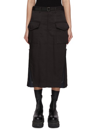 Main View - Click To Enlarge - SACAI - x Spiewak Cargo Midi Skirt