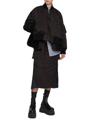 Figure View - Click To Enlarge - SACAI - x Spiewak Cargo Midi Skirt