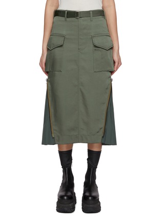 Main View - Click To Enlarge - SACAI - x Spiewak Cargo Midi Skirt