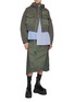 Figure View - Click To Enlarge - SACAI - x Spiewak Cargo Midi Skirt