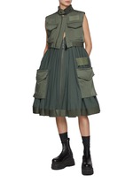 SACAI | x Spiewak Pleated Skirt Dress | Women | Lane Crawford
