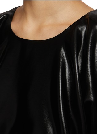  - PRUNE GOLDSCHMIDT - Raso Sweatshirt Effect Top
