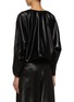 Back View - Click To Enlarge - PRUNE GOLDSCHMIDT - Raso Sweatshirt Effect Top