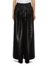 Main View - Click To Enlarge - PRUNE GOLDSCHMIDT - Raso Pleated Flared Leg Pants