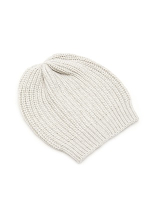 Detail View - Click To Enlarge - BRUNELLO CUCINELLI - Papalina Cashmere Blend Beanie