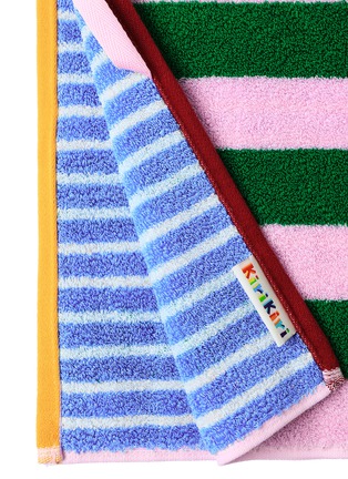 Detail View - Click To Enlarge - KIRIKIRI - Watermelon Stripe Towel