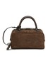 Main View - Click To Enlarge - BRUNELLO CUCINELLI - Small Boston Suede Top Handle Bag