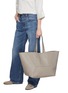 Figure View - Click To Enlarge - BRUNELLO CUCINELLI - Leather Tote Bag