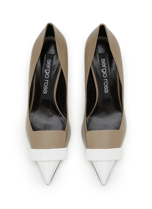 Detail View - Click To Enlarge - SERGIO ROSSI - SR1 75 Leather Pumps