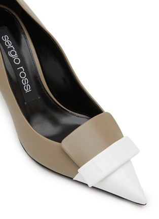 Detail View - Click To Enlarge - SERGIO ROSSI - SR1 75 Leather Pumps