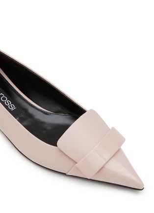 Detail View - Click To Enlarge - SERGIO ROSSI - SR1 Skimmer Leather Flats