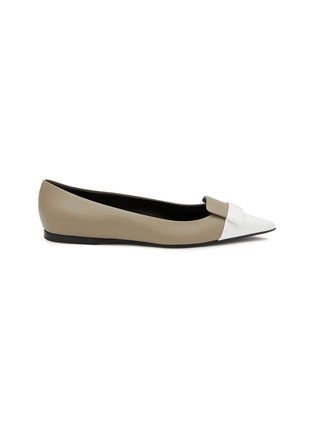 Main View - Click To Enlarge - SERGIO ROSSI - SR1 Skimmer Leather Flats