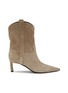 Main View - Click To Enlarge - SERGIO ROSSI - Western 60 Suede Boots