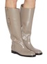 Figure View - Click To Enlarge - SERGIO ROSSI - Leather Riding Boots