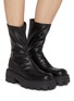 Figure View - Click To Enlarge - SERGIO ROSSI - Lug Sole Ankle Boots