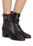 Figure View - Click To Enlarge - SERGIO ROSSI - 45 Leather Ankle Boots