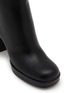 Detail View - Click To Enlarge - SERGIO ROSSI - 75 Platform Leather Ankle Boots