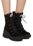 Figure View - Click To Enlarge - MONCLER - Resile Trek 70 Suede Ankle Boots