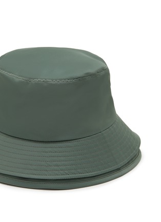 Detail View - Click To Enlarge - SACAI - Nylon Twill Pocket Double Brim Hat