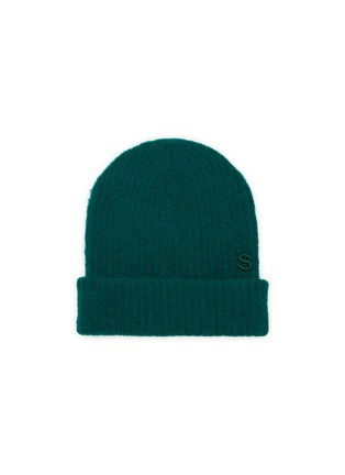 Main View - Click To Enlarge - SACAI - Embroidered S Mohair Beanie