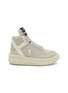 Main View - Click To Enlarge - RICK OWENS DRKSHDW - x Converse Turbowrpn High Top Women's Leather Sneakers