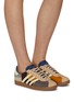 Figure View - Click To Enlarge - ADIDAS - x ATMOS Gazelle 85 Low Top Lace Up Sneakers