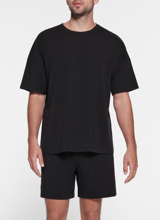 Detail View - Click To Enlarge - SKIMS - Jersey Lounge Oversized T-Shirt